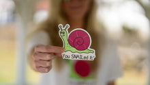 Load image into Gallery viewer, SNAILed it Sticker
